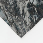 アイグユデドゥアイグルサンライズシャモニー フリースブランケット (角)