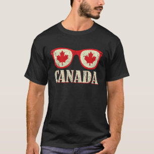 アイグラスカ動揺してナダデー誇りを持ったカナダF Tシャツ