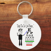 アイグラフアイドクターデザインギフト キーホルダー (正面)