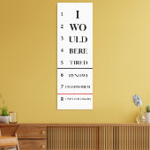 アイグラフユーモアのあるキャンバス キャンバスプリント (インサイチュ (リビング))