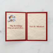 アイケンヘッドスタン&ロビンタータンチェック パーソナライズされた シーズンカード (内部)