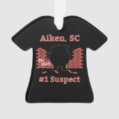 アイケン、SC、ナンバー1容疑者オーナメント オーナメント (正面)