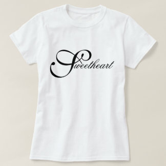 アイコニックでおしゃれなミニマルなスウィートハート Tシャツ