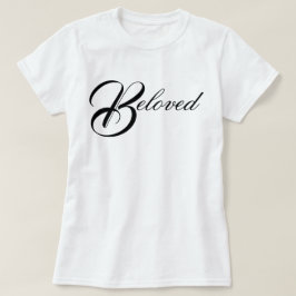 アイコニックでミニマルなBeloved Tシャツ