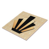 アイコニックアールデコ鏡形状セラミック タイル (側面)