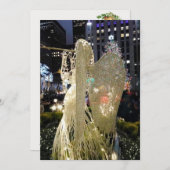 アイコニックエレガントエンジェルアットロックフェラープラザフラット シーズンカード (正面/裏面)