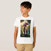 アイコニックスタイルトニー最高のスターククオリティ Tシャツ (正面フル)