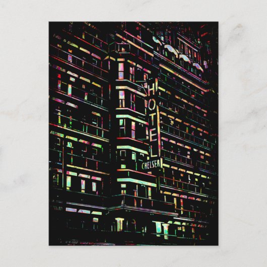 アイコニックホテルチェルシーニューヨーク ポストカード (正面)