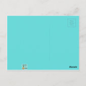 アイコニック原子スターバストはがき ポストカード (裏面)