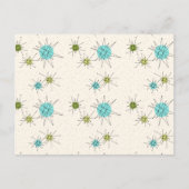 アイコニック原子スターバストはがき ポストカード (正面)