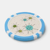 アイコニック原子スターバストトランプのポーカーチップ ポーカーチップ (シングル)