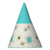 アイコニック原子スターバストパーティー帽子 パーティーハット (右)