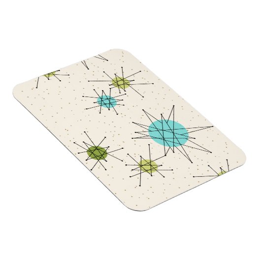 アイコニック原子スターバストフレキシブル磁石 マグネット (右側)