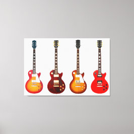 アイコニック電気ギター32x48 キャンバスプリント