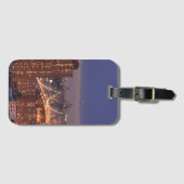 アイコニックBrooklyn Bridge New York Cityポスター ラゲッジタグ (正面横)