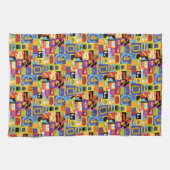 アイコニックFRIENDS™パターン キッチンタオル (横)
