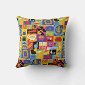 アイコニックFRIENDS™パターン クッション (裏面)