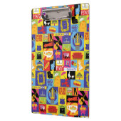 アイコニックFRIENDS™パターン クリップボード (左)