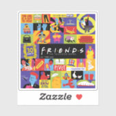 アイコニックFRIENDS™パターン シール (シート)