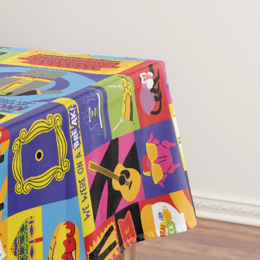 アイコニックFRIENDS™パターン テーブルクロス (インサイチュ)