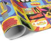 アイコニックFRIENDS™パターン ラッピングペーパー (ロールコーナー)