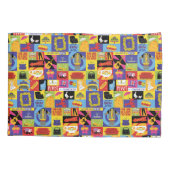 アイコニックFRIENDS™パターン 枕カバー (裏面)