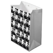 アイコニックLGBTQゲイレザーダディ ミディアムペーパーバッグ (正面アングル)