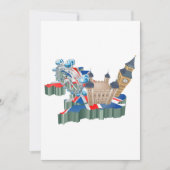 アイコニックLondon Landmarks UKマップ(ブリティッシュ・トラベル) 招待状 (正面)