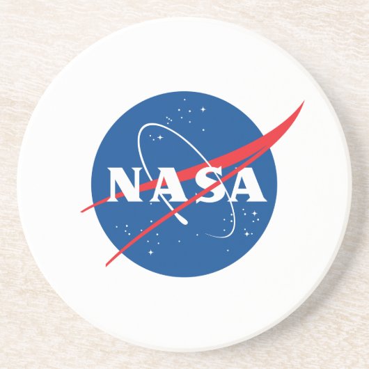 アイコニックNASAラウンドジオサンドストーンコースター コースター (正面)