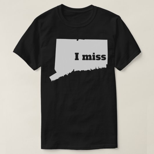 アイコネチッ恋しく思チカットマイホーム州 Tシャツ (デザイン正面)