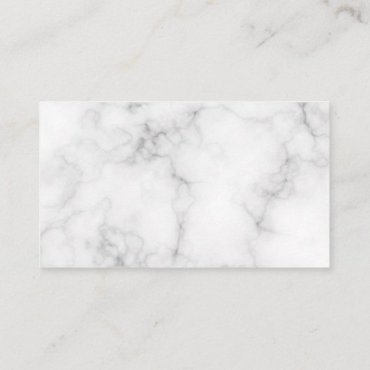 アイコンのクリーニング |大理石背景 名刺 (裏面)