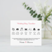 アイコンの結婚タイムラインプログラム (スタンド正面)