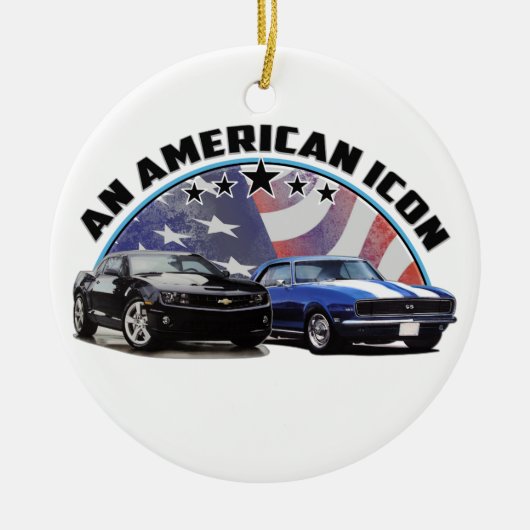 アイコンは続きます セラミックオーナメント (正面)