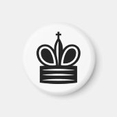 アイコンを使用して独自の磁気チェスを作成する マグネット (正面)