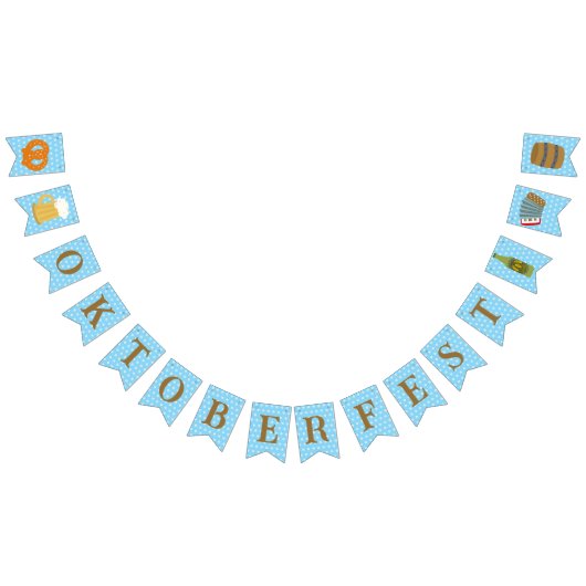 アイコンオクトーバーフェスト バンティングフラッグ (全)