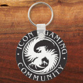 アイコンゲーミングキーチェーン キーホルダー (正面)