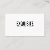 アイコンシンプル付きのプロフェッショナルとアイコン 名刺 (正面)