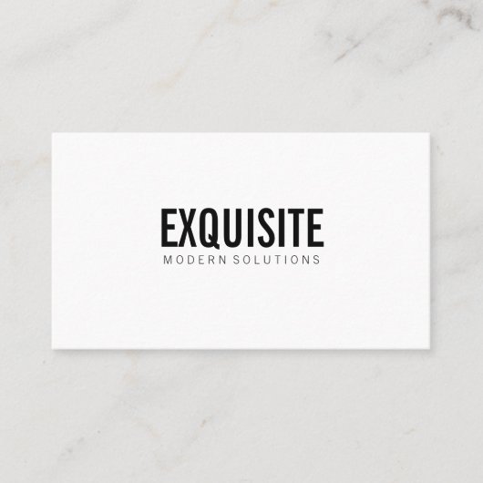 アイコンシンプル付きのプロフェッショナルとアイコン 名刺 (正面)