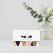 アイコンシンプル付きプロフェッショナル名刺 名刺 (スタンド正面)