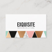 アイコンシンプル付きプロフェッショナル名刺 名刺 (正面)