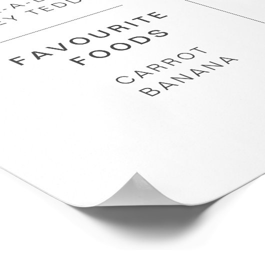 アイコン付きサンセリフのマイルストーンのポスター ポスター (角)