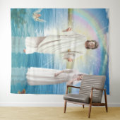 アイコン写真はイエス・キリストを描いた タペストリー (インサイチュ(横))