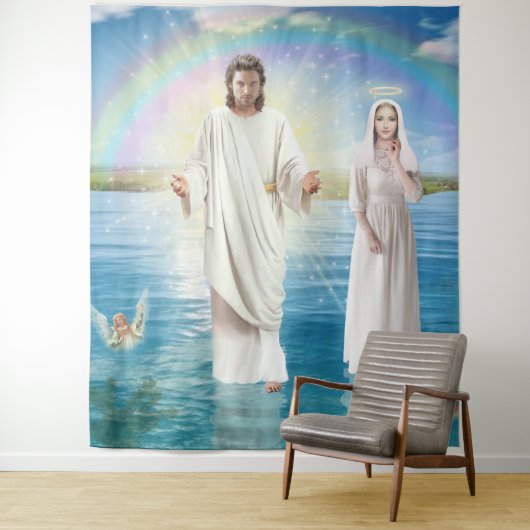 アイコン写真はイエス・キリストを描いた タペストリー (インサイチュ)