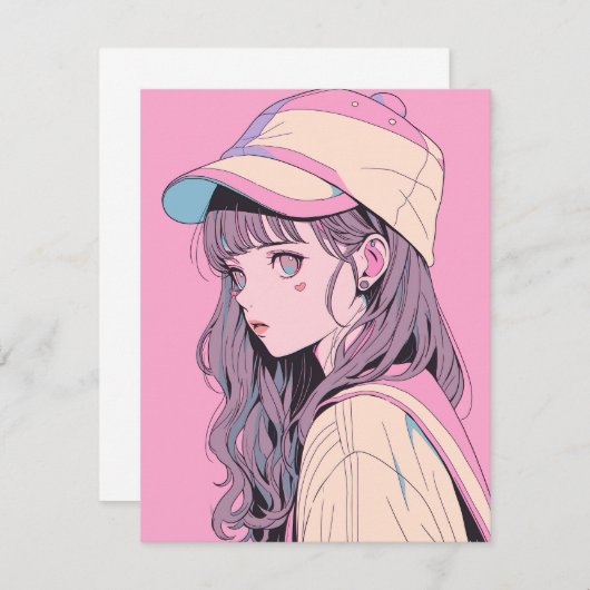 【アイコン画像】ダウンロードできるアイコンJK04|寿司娘 GenerativeAI 招待状 (正面/裏面)