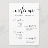 アイコン結婚付きのタイムラインプログラム プログラム (正面)