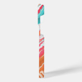 アイコン記号グラフィック保護プライバシーの安全性 iPhoneケース (左側面)