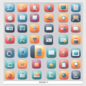 アイコン シール (シート)