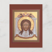 アイコン「手で作らない」はがき ポストカード (正面)