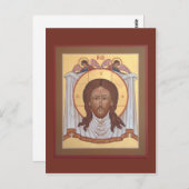 アイコン「手で作らない」はがき ポストカード (正面/裏面)