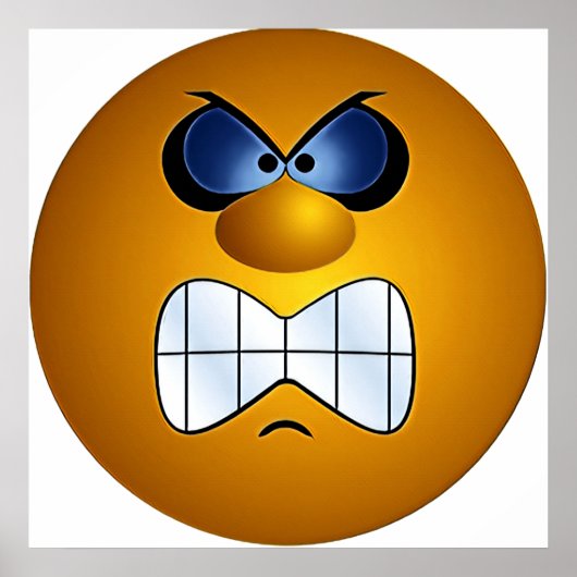 アイコン – 私は非常に怒っている –  ポスター (正面)